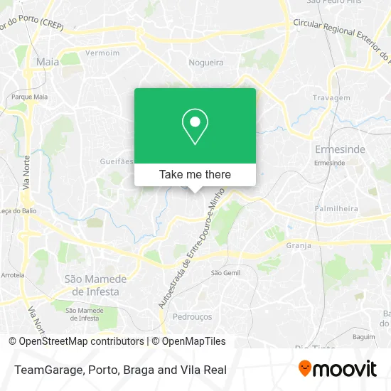 TeamGarage map