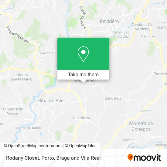 Rodany Closet map