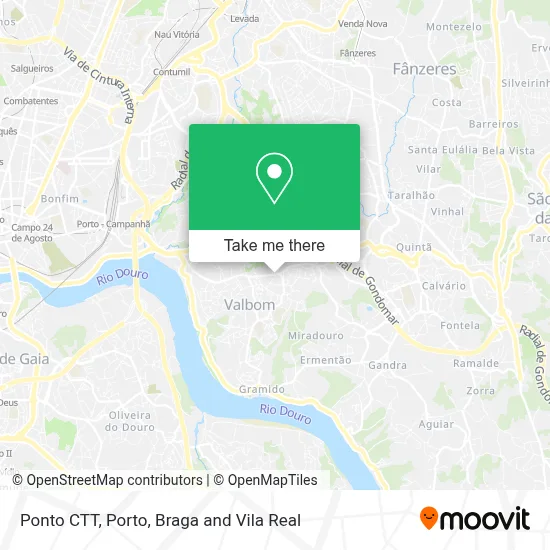 Ponto CTT map