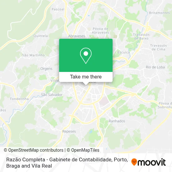 Razão Completa - Gabinete de Contabilidade map