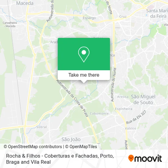 Rocha & Filhos - Coberturas e Fachadas map