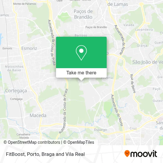 FitBoost map