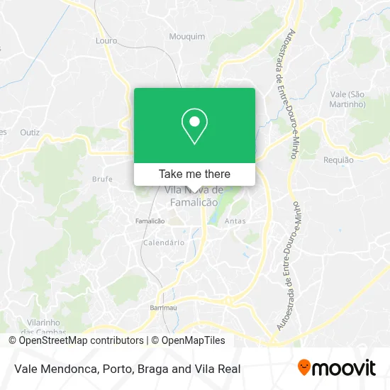 Vale Mendonca map