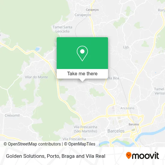 Golden Solutions map