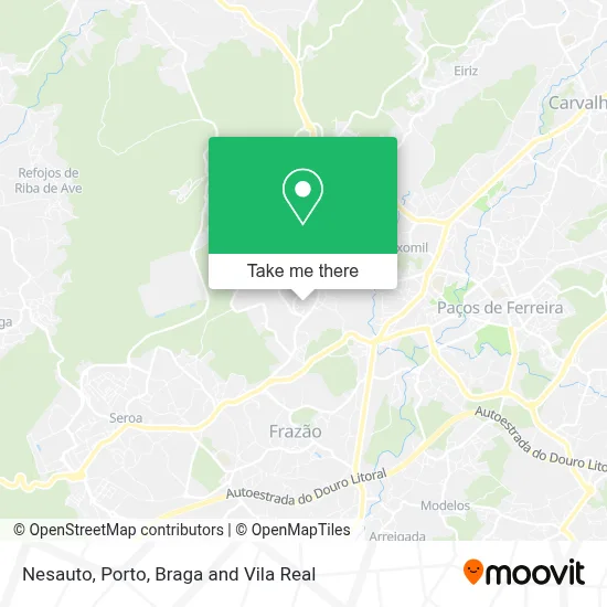 Nesauto map