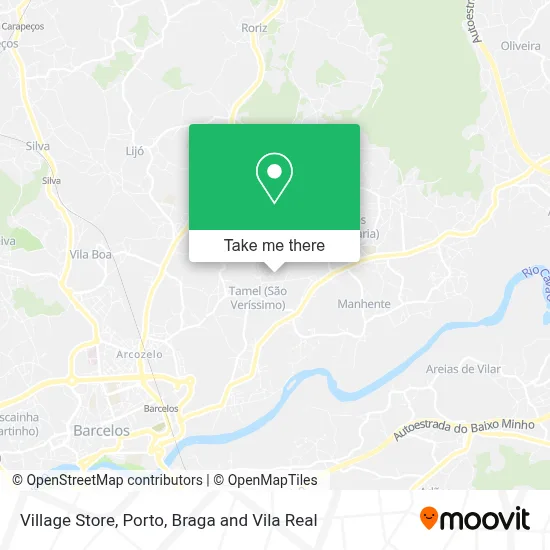 Village Store map