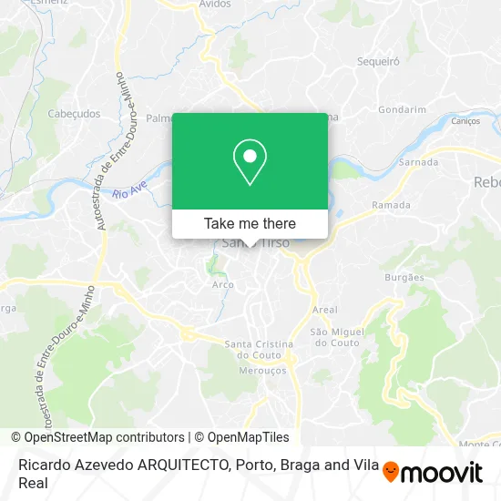 Ricardo Azevedo ARQUITECTO map