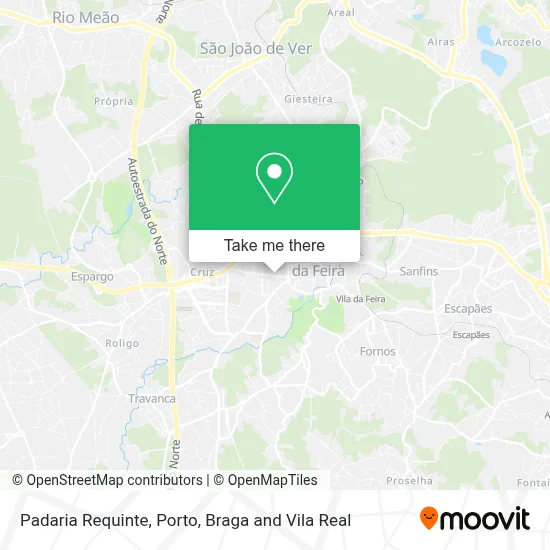 Padaria Requinte map