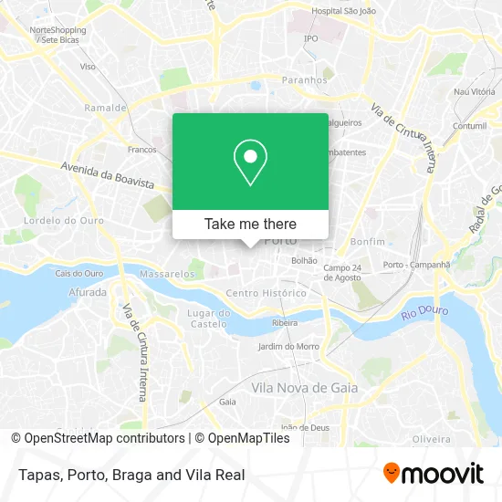 Tapas map