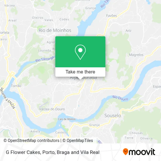 G Flower Cakes map