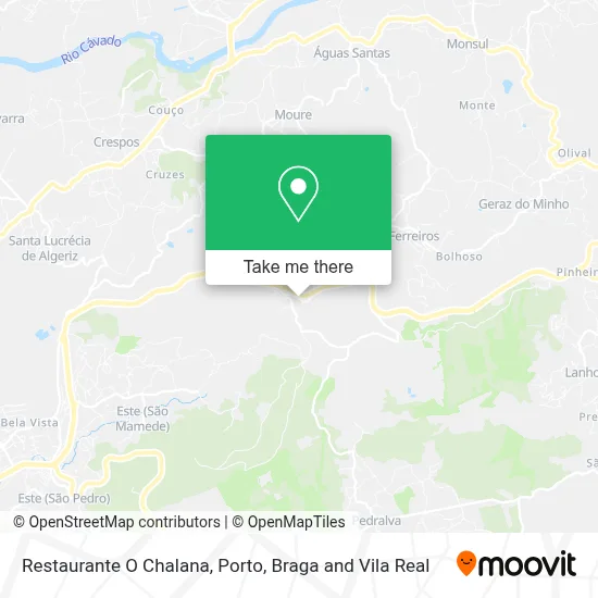 Restaurante O Chalana map