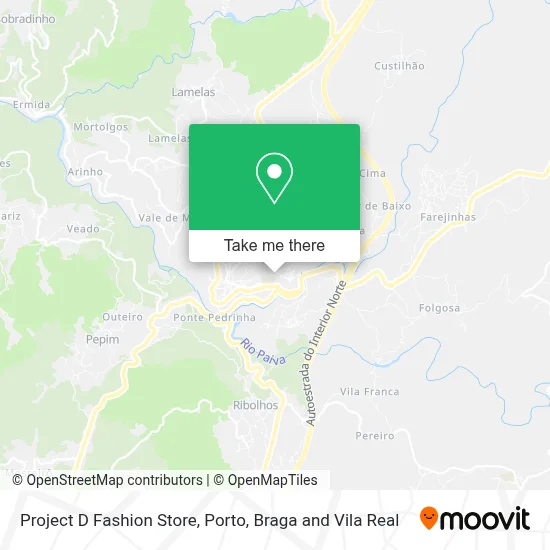 Project D Fashion Store map