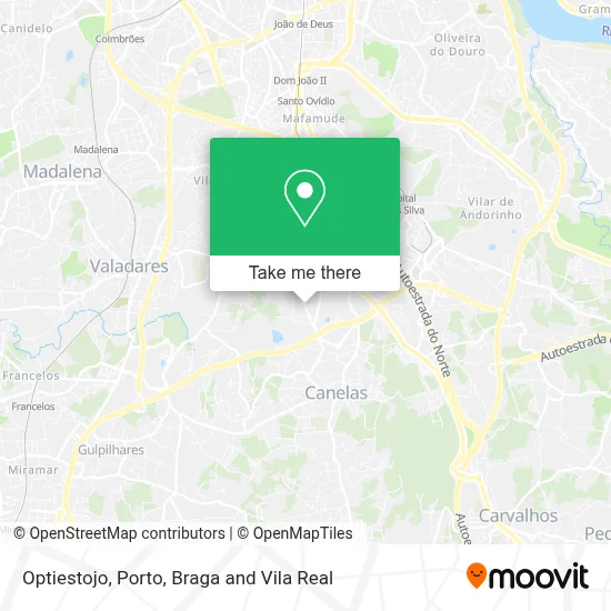 Optiestojo map