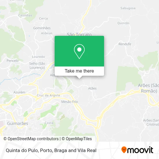 Quinta do Pulo map