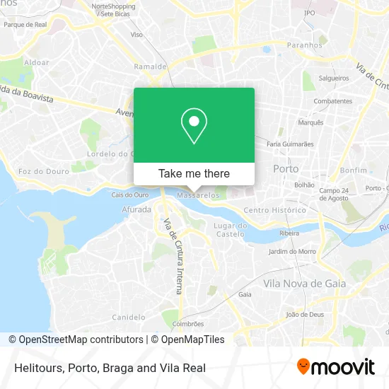 Helitours map