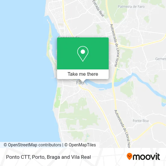Ponto CTT map