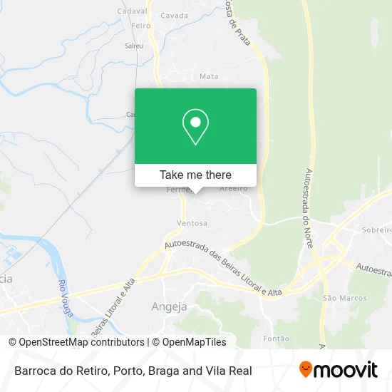 Barroca do Retiro map