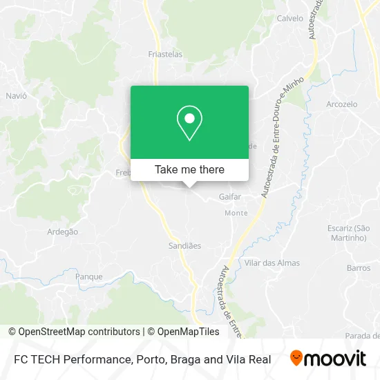 FC TECH Performance map