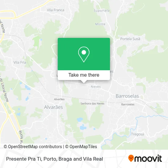Presente Pra Ti map