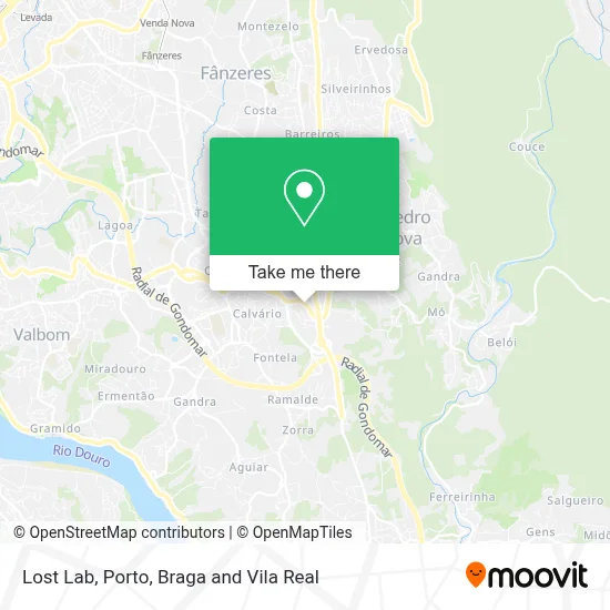 Lost Lab map