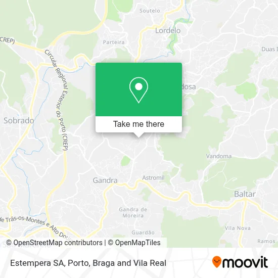 Estempera SA map