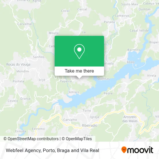 Webfeel Agency map