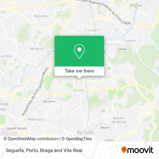 Seguefa map