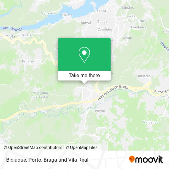Biclaque map