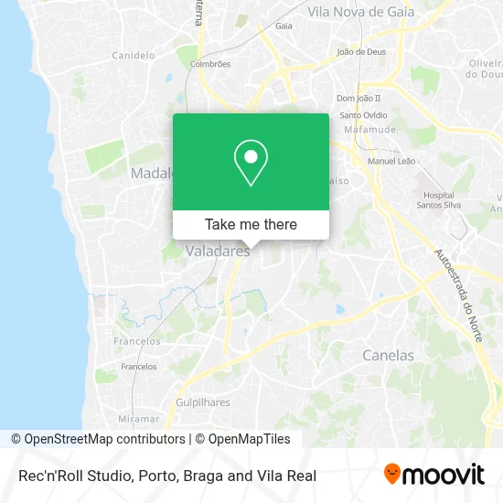 Rec'n'Roll Studio map