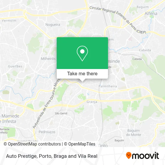 Auto Prestige map