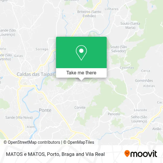 MATOS e MATOS map