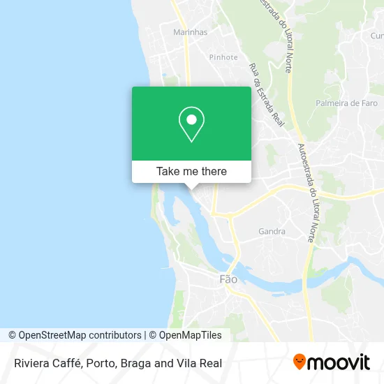 Riviera Caffé map
