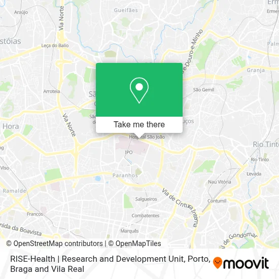 RISE-Health | Research and Development Unit mapa