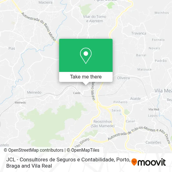 JCL - Consultores de Seguros e Contabilidade map