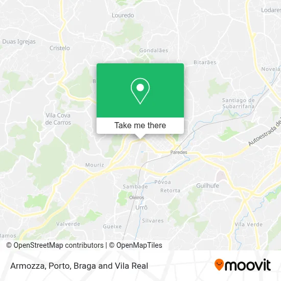 Armozza map