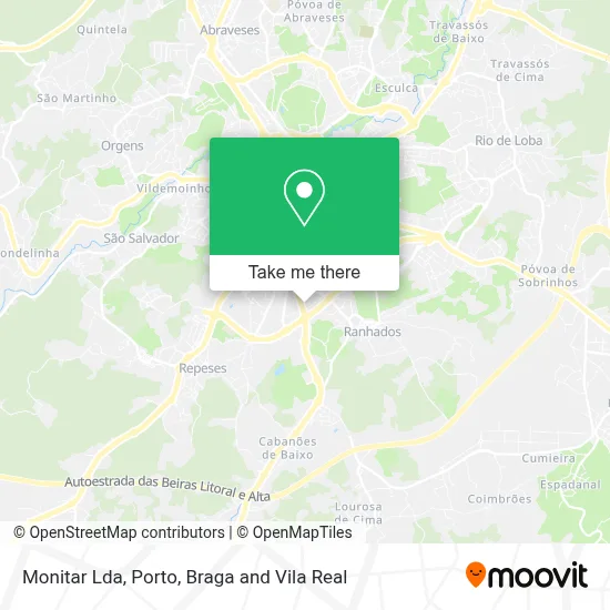 Monitar Lda map