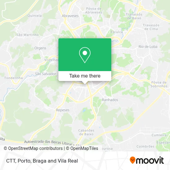 CTT map