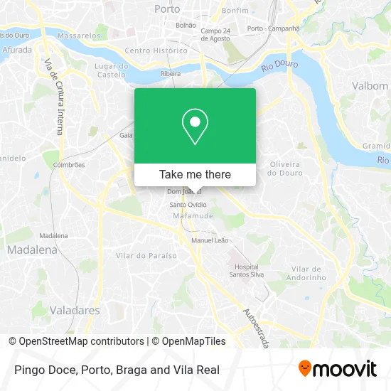 Pingo Doce map