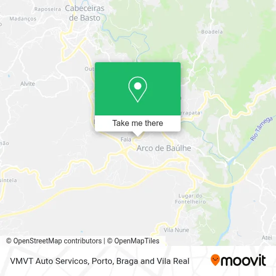 VMVT Auto Servicos map