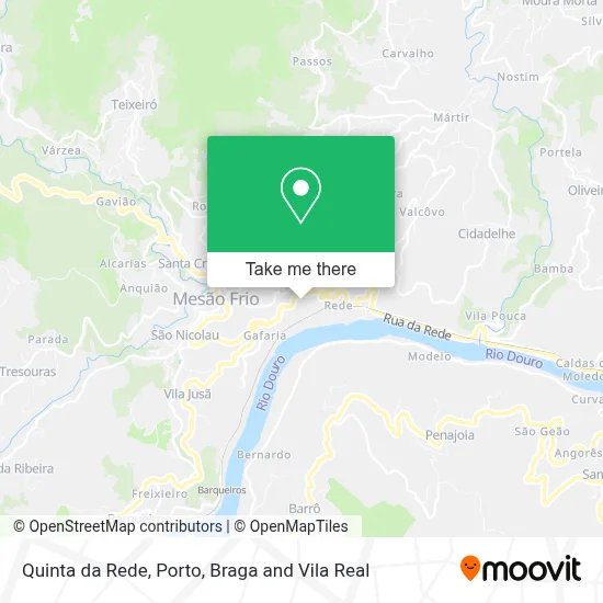 Quinta da Rede map