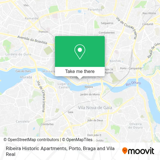 Ribeira Historic Apartments map