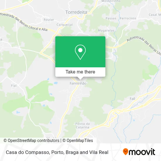 Casa do Compasso map