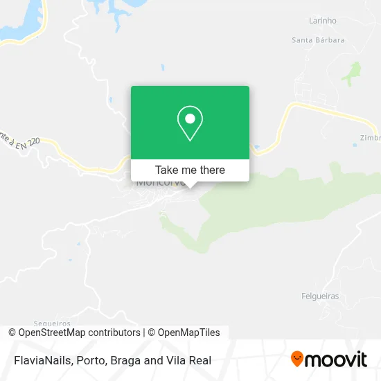 FlaviaNails map