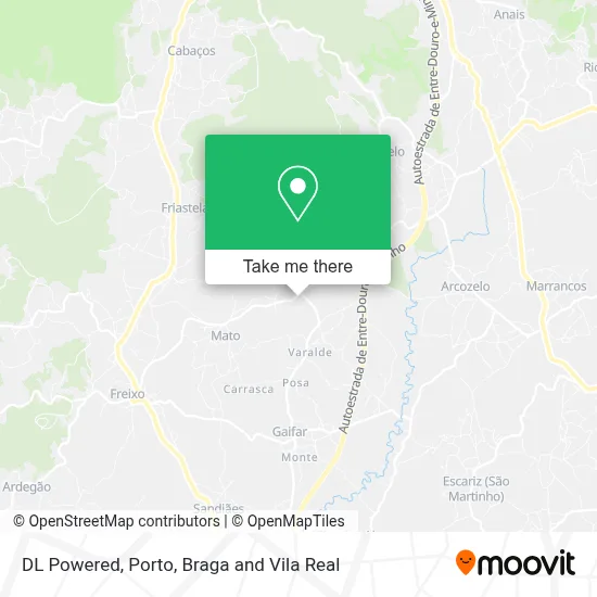 DL Powered map