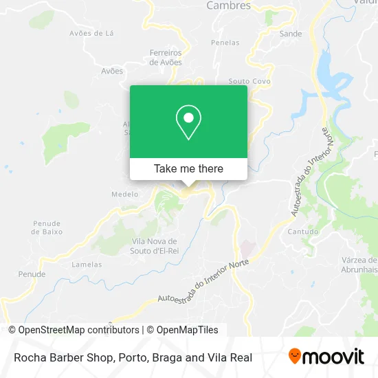 Rocha Barber Shop mapa