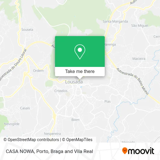 CASA NOWA map
