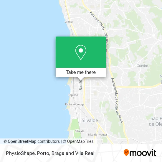 PhysioShape map