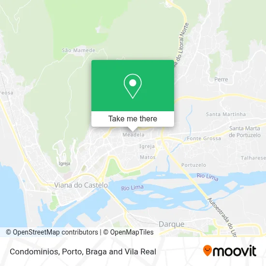 Condominios map