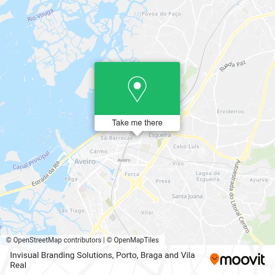 Invisual Branding Solutions map