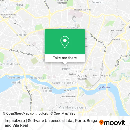 Impactzero | Software Unipessoal Lda. map